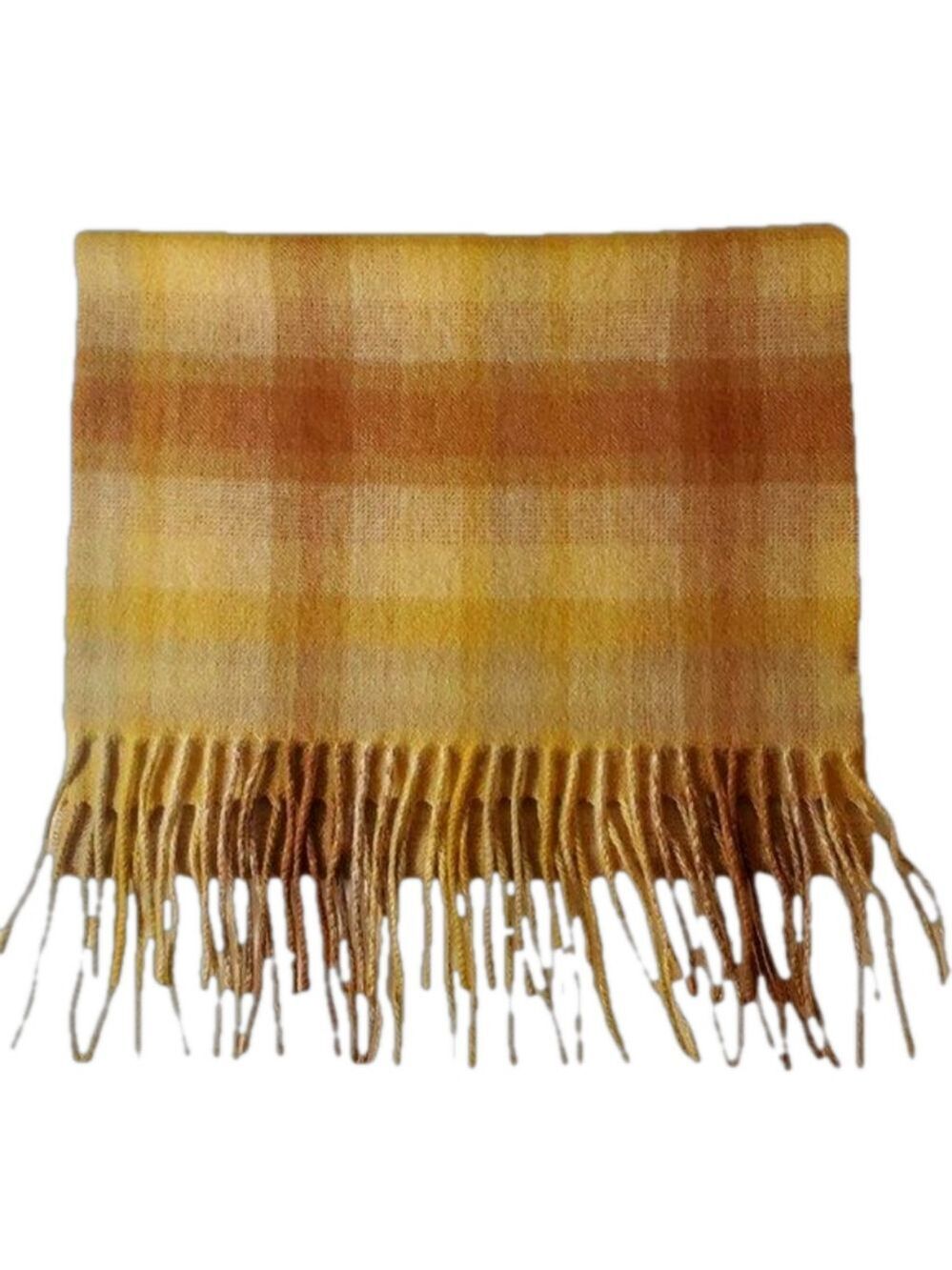 100% Cashmere Nordstrom Plaid Scarf Men's | Women's NWOT